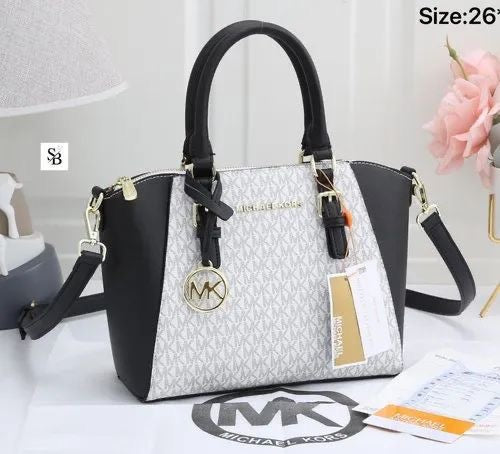 حقيبة يد مايكل كورس MM Top Handle Signature Tote