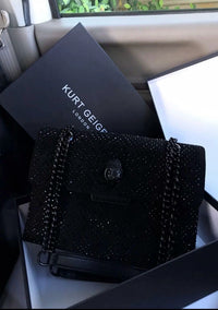 Black studded