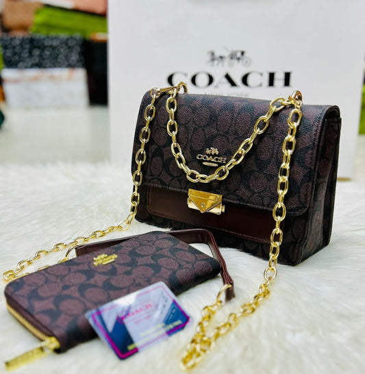 محفظة يد Coach Sia بحجم الكتف