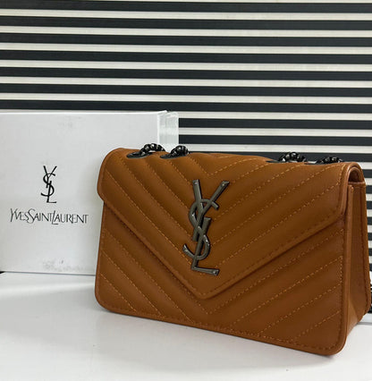 حقيبة يد YSL بسلسلة مزدوجة