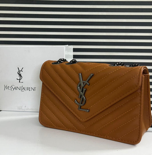 حقيبة يد YSL بسلسلة مزدوجة